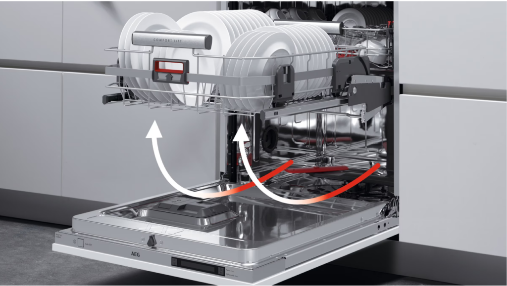 AEG Geschirrspüler mit Comfort-Lift