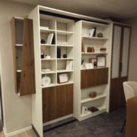 Wohnzimmer mit Schiebekorpus 